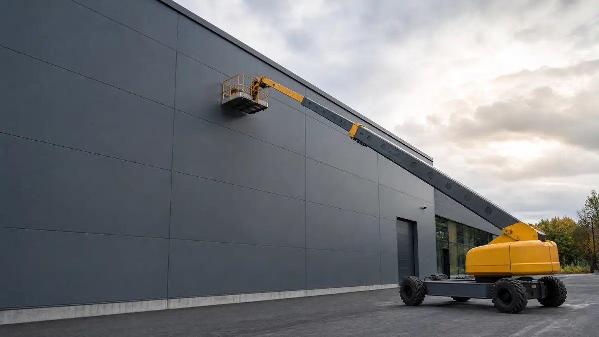 Telescopic Boom Lifts jobsite access in Roanoke